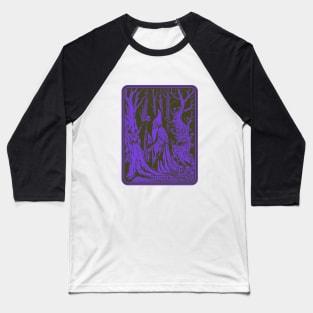 WIZARD OF SHROOMS V1 Baseball T-Shirt